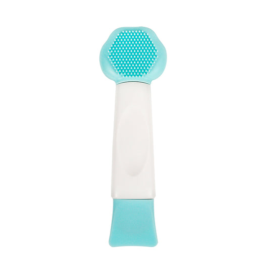 Multifunctional Facial Cleansing Tool – 3-in-1 Mask Applicator, Soft Brush & Blackhead Remover, Portable Design