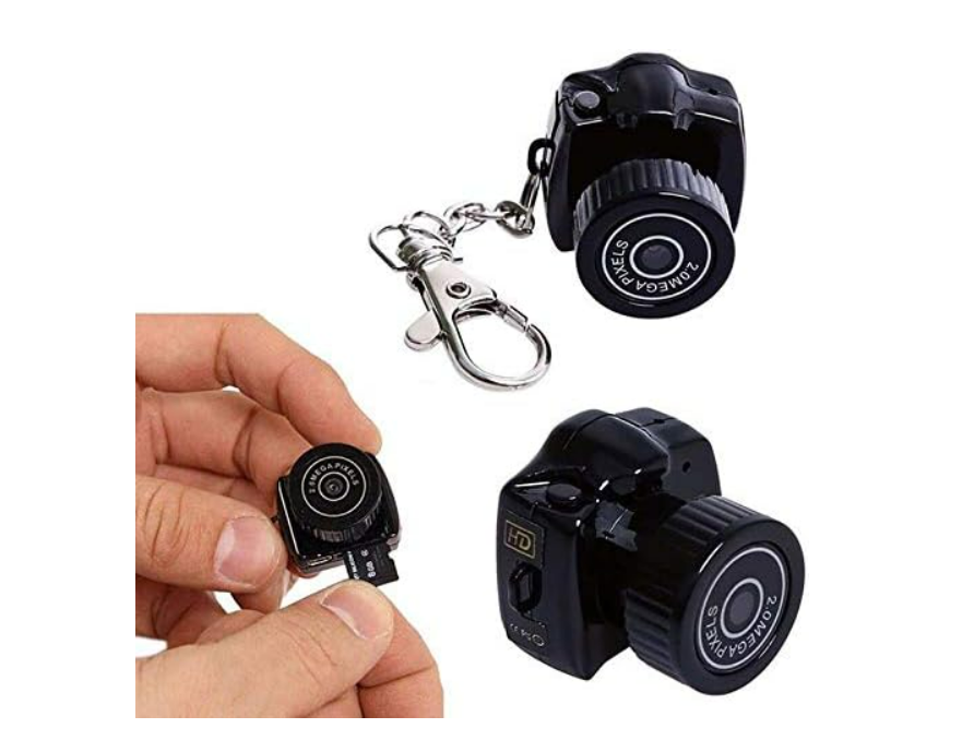 Mini DV DVR Camera, HD Video Recorder, Webcam, Helmet Bike Motorbike, Black - Chronus