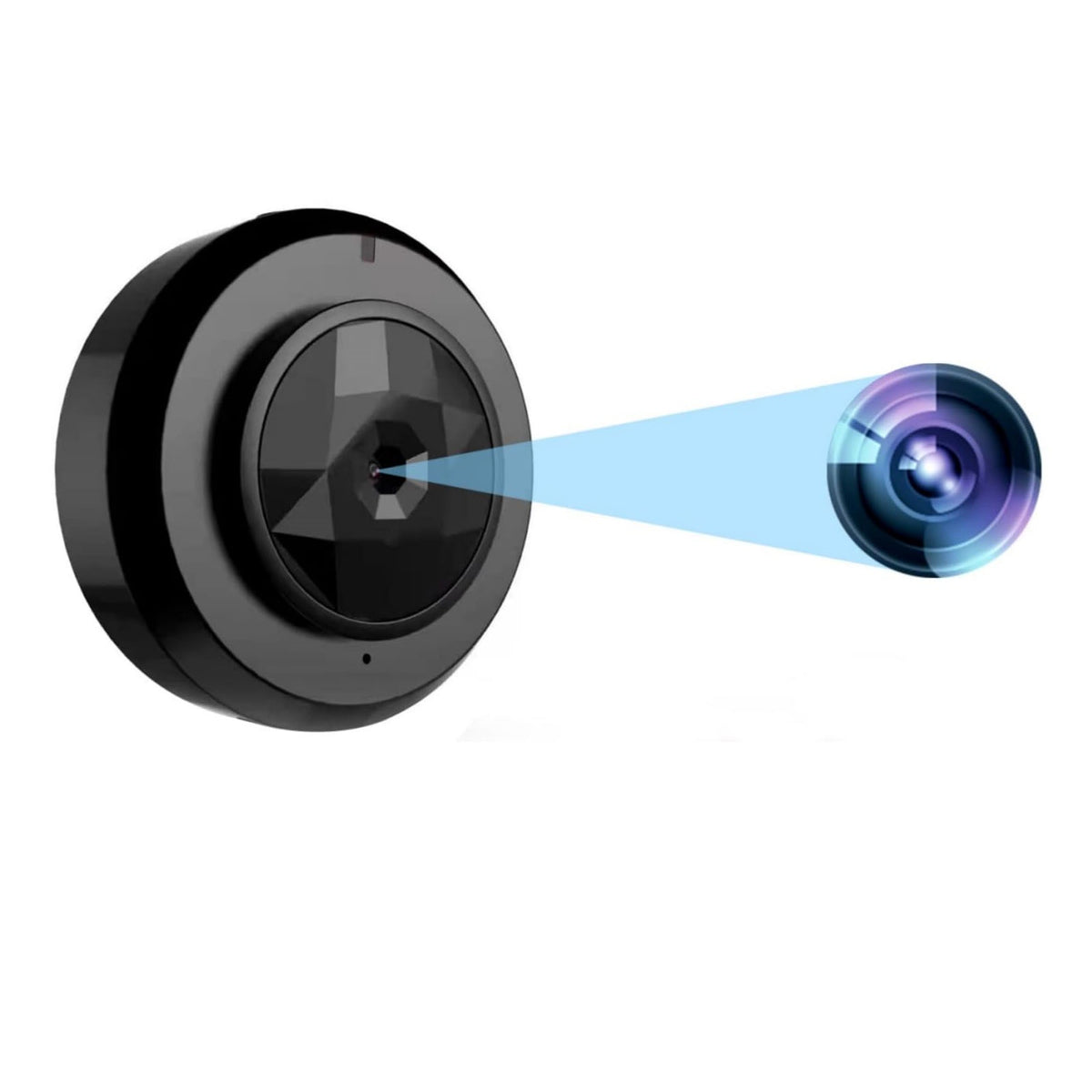 Mini Hidden Spy Camera 1080P – Night Vision, Motion Detection, Remote View, Loop Recording, Portable Security Cam - Chronus