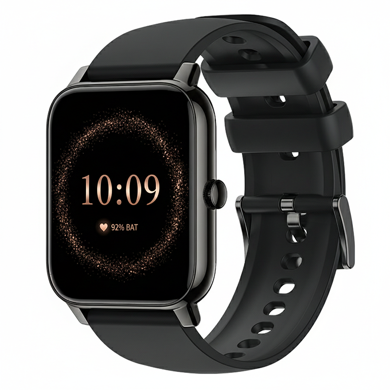 P90 Smartwatch Women 1.85 inch Narrow Bezel Bluetooth Call One Touch Connection IP68 Waterproof Fitness Tracker