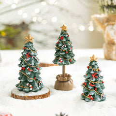 Mini Christmas tree ornaments desktop small ornaments Christmas gifts Christmas decorations - Chronus