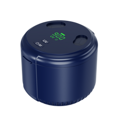 Ultrasonic and UV Cleaner for Dentures Braces Rings Toothbrushes Quiet Smart One Touch 200ml