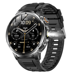 AK95 Smartwatch Men 1.85 inch HD 360x360 Screen 1000mAh Huge Battery Bluetooth Call IP68 Waterproof Compass Android iOS