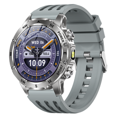 AK92 Smartwatch Men 1.53 inch 800mAh Big Battery Bluetooth Call IP68 Waterproof Compass 123 Sport Modes Android iOS