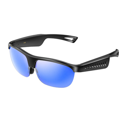 Chronus Smart Glasses, Polarized Bluetooth Sunglasses, Built-in Mic & Speakers, UV Protection Audio Sun Glass