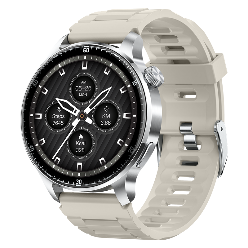 Smartwatch L7 GPS Compass Bluetooth Calling Metallic Finish