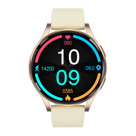 Smartwatch with Bluetooth Calling, Music Playback, Notification Alerts, and ECG Monitoring