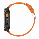 Reloj inteligente QX18 con GPS, brújula y linterna. Batería de larga duración de 650 mAh.