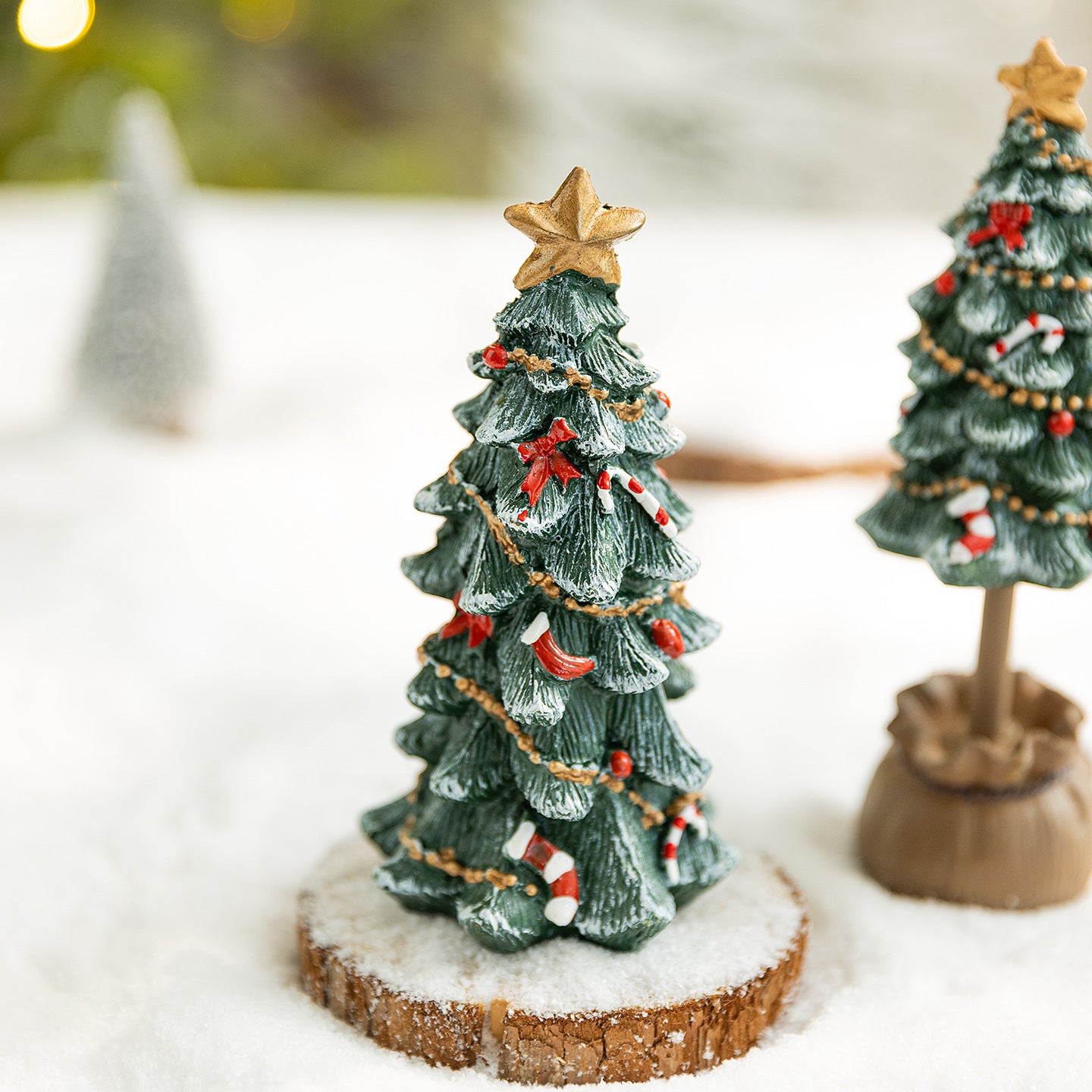 Mini Christmas tree ornaments desktop small ornaments Christmas gifts Christmas decorations - Chronus