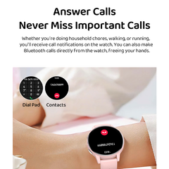 Smartwatch I179 Bluetooth Calling Minimalist Style(Rose) - Chronus