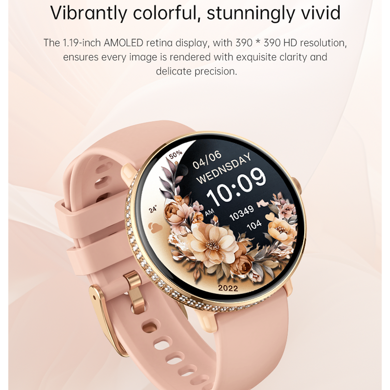 Smartwatch S76 Bluetooth Calling Supports Mobile App Message Notifications