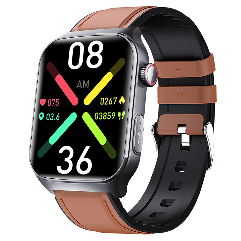 Smartwatch F320 ECG HRV Heart Rate Monitoring Supports SOS