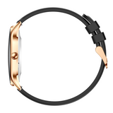 Smartwatch QS36 com design 3D ultrafino e suporte para até 5 horas de reprodução de música.