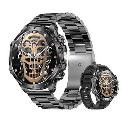Smartwatch AK75 Flashlight Bluetooth Calling Long Battery Life Outdoor
