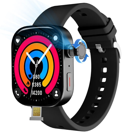 Chronus 2.06" Giant Screen SmartWatch with 270° rotating camera, independent calls, long battery life, AI assistant