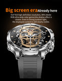 Smartwatch AK75 Flashlight Bluetooth Calling Long Battery Life Outdoor - Chronus