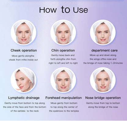 HIFU 3in1 Facial Machine: Wrinkle Removal, Ultrasound RF EMS, Skin Rejuvenation, AntiAging(white)