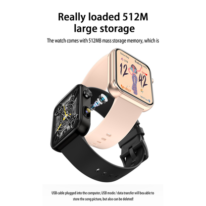 Smartwatch P51 Video Watch Face 512MB Large Memory Capacity