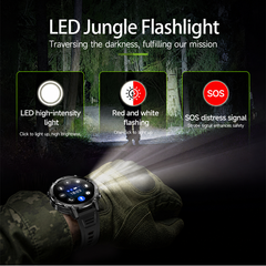 Chronus AK106 1400mAh Red White Light IP68 Bluetooth Call