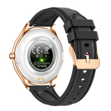 Smartwatch QS36 com design 3D ultrafino e suporte para até 5 horas de reprodução de música.