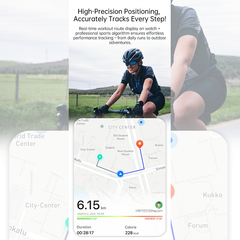 Smartwatch L7 GPS Compass Bluetooth Calling Metallic Finish - Chronus