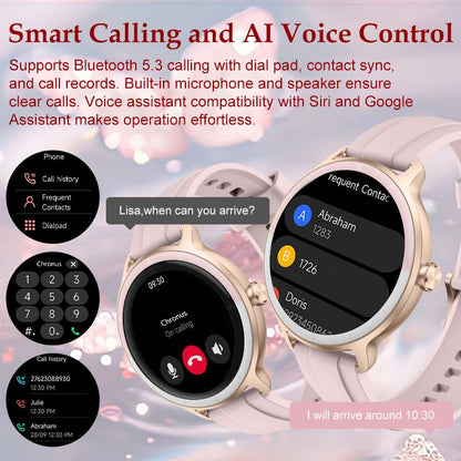 Smartwatch 1.27" HD, Bluetooth Calling, 100+ Sports, Health Tracker