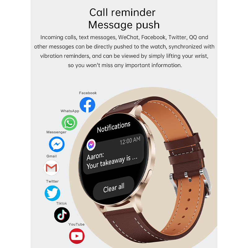Smartwatch KM100 Ultra-Thin Full Metal AMOLED Bluetooth Calling 150 Sports Modes