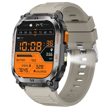 Smartwatch QX18 GPS Compass Flashlight 650mAh Long Battery Life