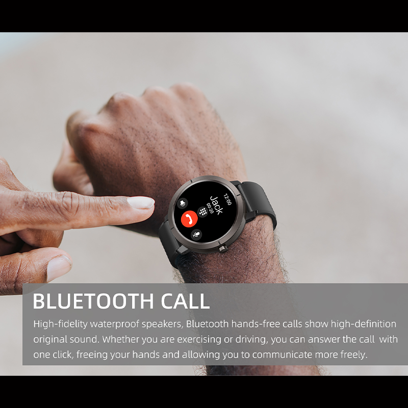 Smartwatch DM76 GPS 5ATM Waterproof AMOLED Display Sports Watch