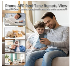 Camera Hidden Home Spy Camera WiFi Mini Secret Camera Remote Monitor Room Nanny Cam Video Recorder Motion Detection Night Vision(Black) - Chronus