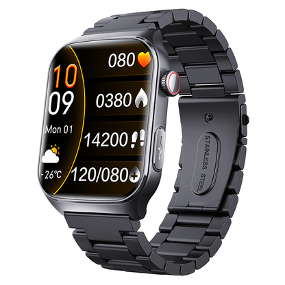 Smartwatch F320 ECG HRV Heart Rate Monitoring Supports SOS