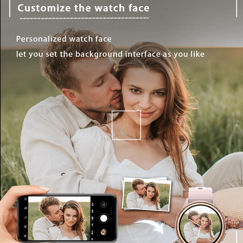 Smartwatch K35 Supports Custom Watch Faces with Photo
