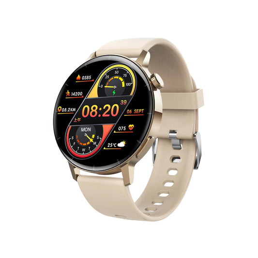 F22R smart sports health watch, 1.32-inch HD round screen, health monitoring, voice call