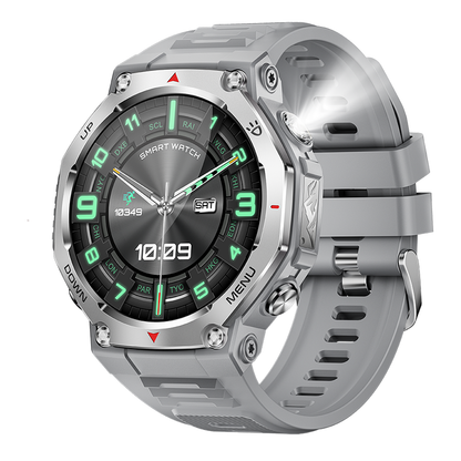 Smartwatch KT85 UV Detection Light Flashlight 525mAh Battery Long Battery Life Outdoor Sports