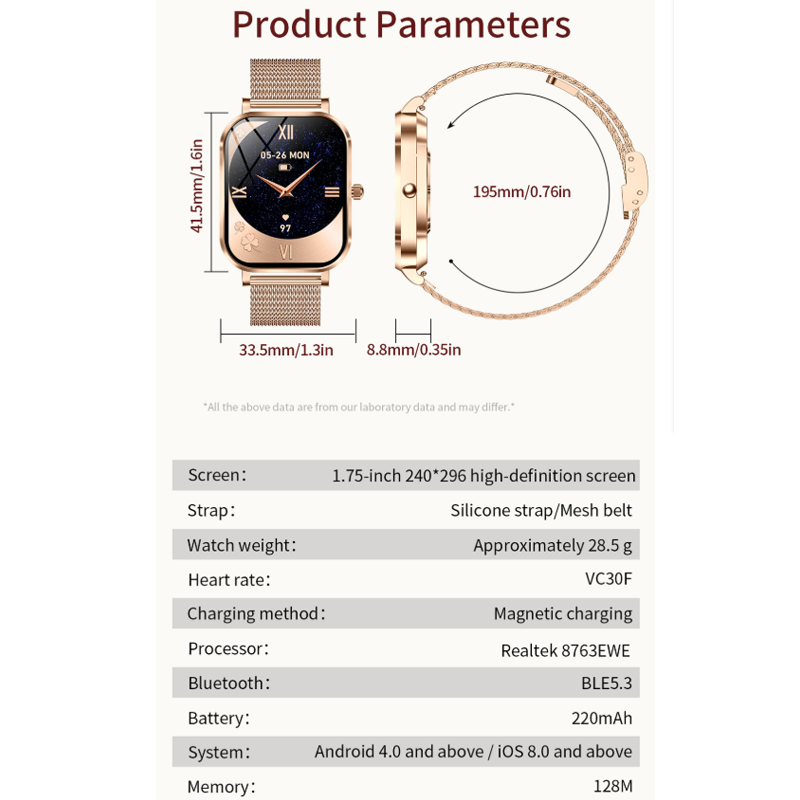 Smartwatch MK90 1.75 Inch Bluetooth Calling