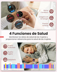 Smartwatch with Call Function, 1.39″ Display, 120+ Sports Modes – PT & ES Local Express (~4 Days)