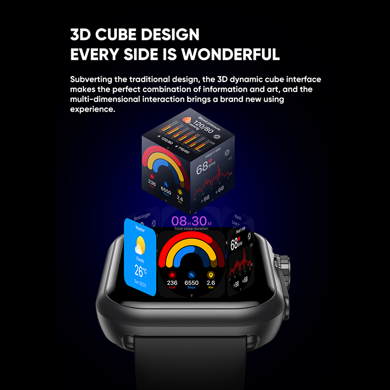 Smartwatch K62 1000mAh Ultra Long Battery Life
