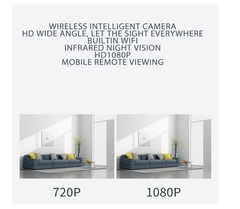 Outdoor Wireless HD Security Camera 1080P with Night Vision (Black) - Chronus