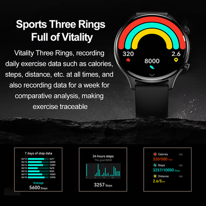 Smartwatch HK75 AMOLED 1.75 Inch Ultra Slim Large Display
