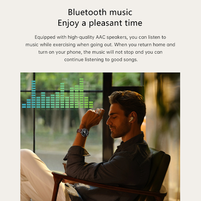 Smartwatch KM100 Ultra-Thin Full Metal AMOLED Bluetooth Calling 150 Sports Modes
