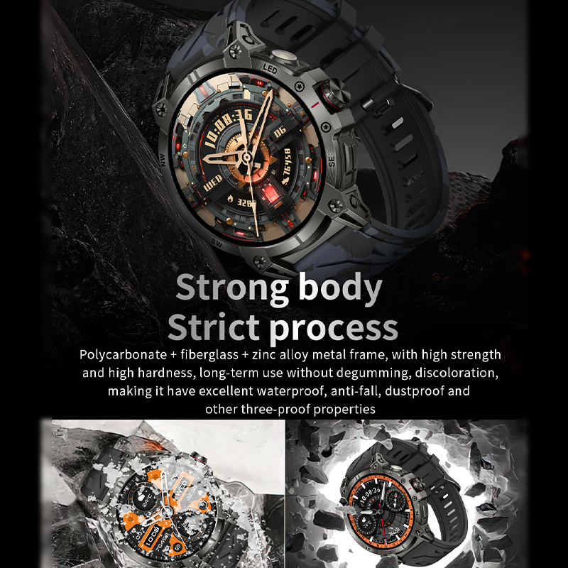 Smartwatch KC89 760mAh Compass Flashlight Outdoor Sports