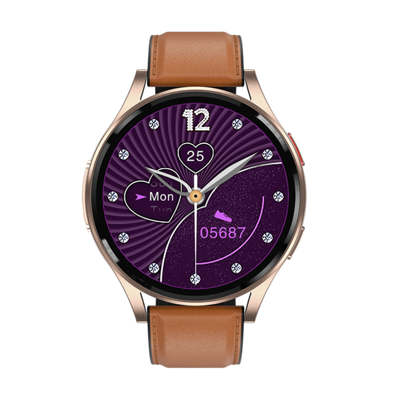Smartwatch with Bluetooth Calling, Music Playback, Notification Alerts, and ECG Monitoring
