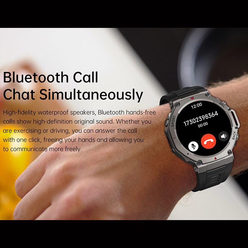 Smartwatch DM58 GPS 5ATM Waterproof AMOLED Display Sports Watch