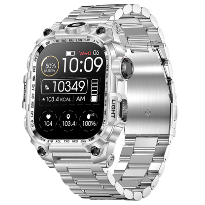 Smartwatch I121 Flashlight 650mAh Durable for Outdoor Sports