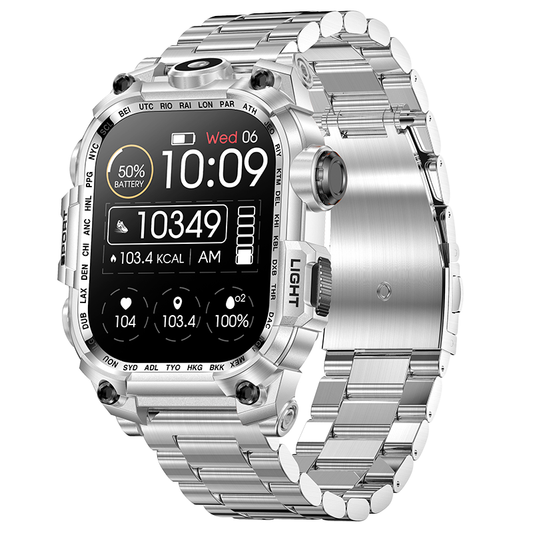 Smartwatch I121 Flashlight 650mAh Durable for Outdoor Sports