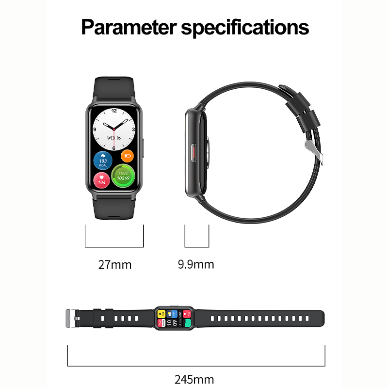 Smartwatch HK72 Long-Strip Narrow Display with AMOLED Screen & Health Tracking