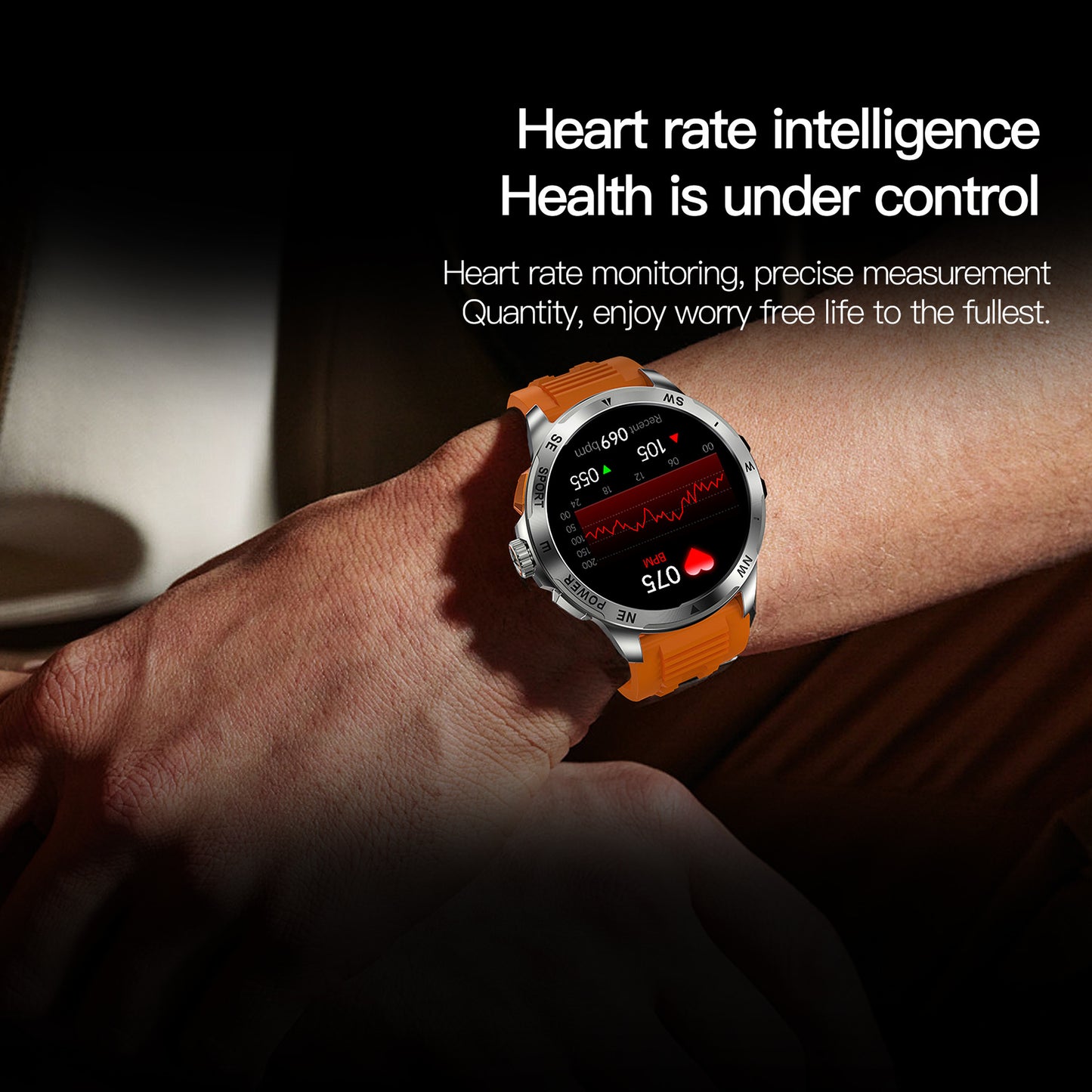 Smartwatch AK77 AMOLED Bluetooth Calling Outdoor Sports