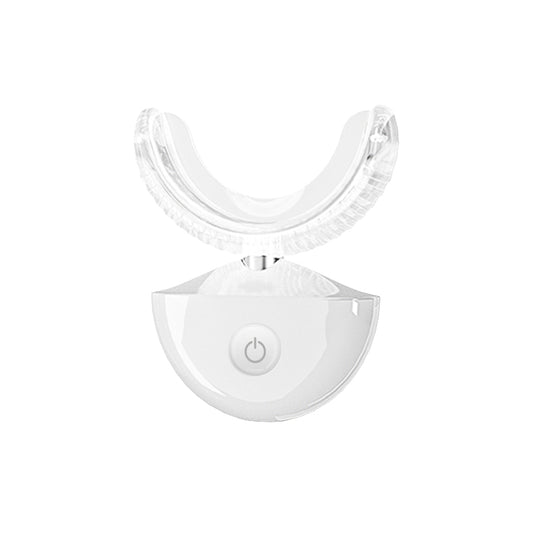 Wireless U-Shaped Sonic Teeth Whitening Device – Food-Grade Silicone, Antibacterial, Long-Lasting & Waterproof