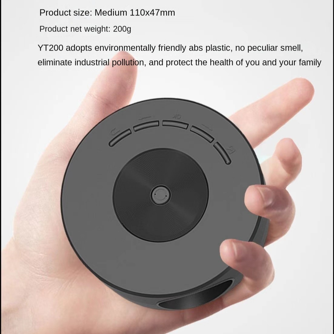 Mini Video Projector, Portable LED Projector with Phone Same Screen for Smartphone Tablets, Home T Movie Projector, Support Mobile Power(Black) - Chronus