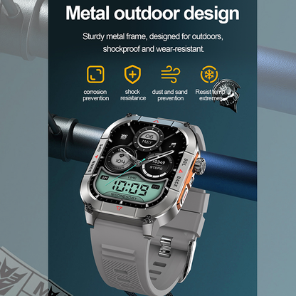 Smartwatch HK84 3ATM Waterproof GPS Compass AMOLED